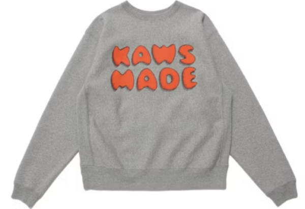 KAWS x Human Made #3 Sweatshirt Grey