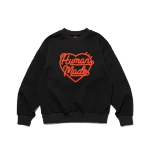 CREWNECK BLACK SWEATSHIRT