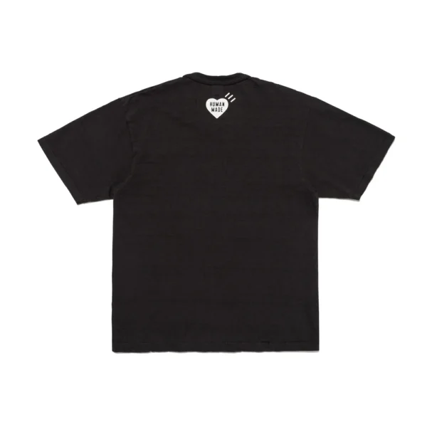 HUMAN MADE GRAPHIC BLACK T-SHIRT #7