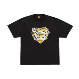 HUMAN MADE GRAPHIC BLACK T-SHIRT #7