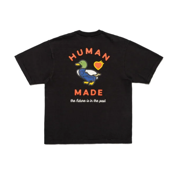 HUMAN MADE GRAPHIC BLACK T-SHIRT