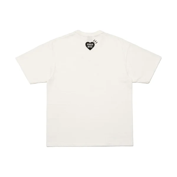 HUMAN MADE GRAPHIC WHITE T-SHIRT #7