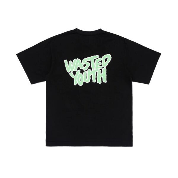 WANTED YOUTH BLACK T-SHIRT