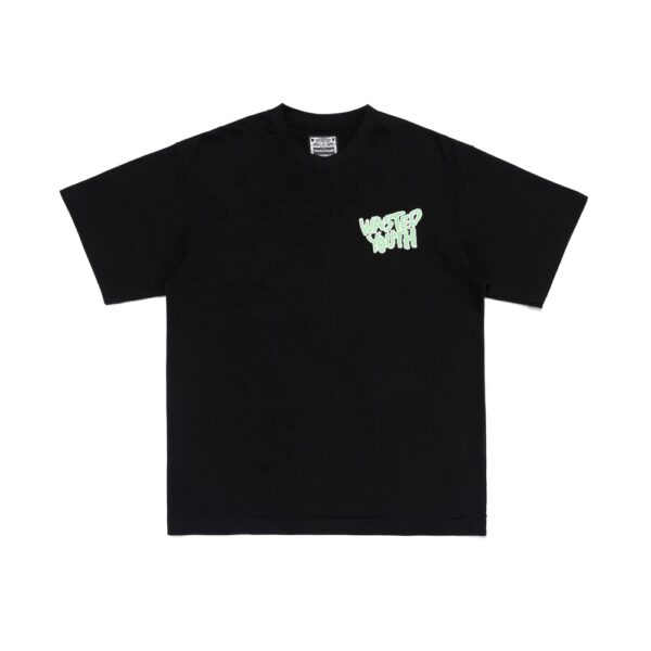 WANTED YOUTH BLACK T-SHIRT