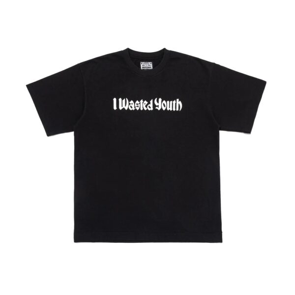 I WASTED YOUTH T-SHIRT BLACK