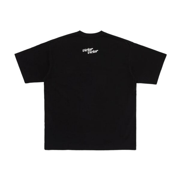 VICTOR VICTOR×HARDIES BLACK T-SHIRT