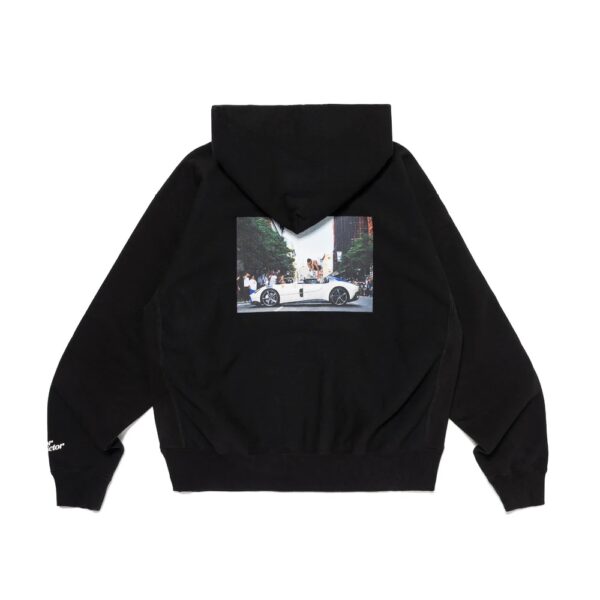 VICTOR VICTOR×HARDIES NYC HEAVY WEIGHT BLACK HOODIE