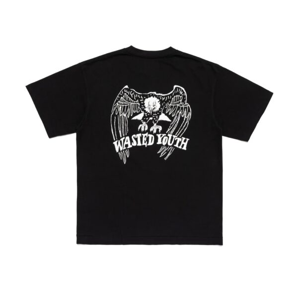 WASTED YOUTH BLACK T-SHIRT