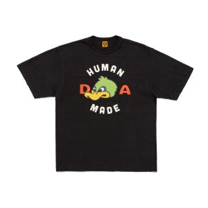 Graphic Duck Logo Black T-Shirt #12