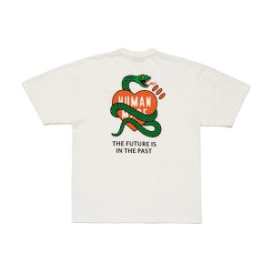 Graphic White Heart Logo T-Shirt