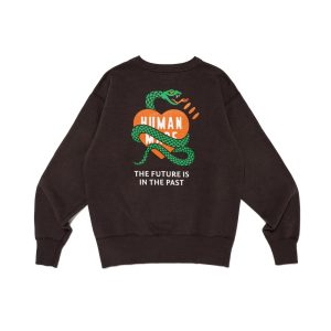 TSURIAMI SWEATSHIRT BLACK