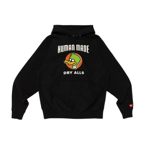 Human Made Dry Alls Black Hoodie Human Made Dry Alls Black Hoodie
