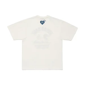 Human Made Graphic White T Shirt Duck Print Cotton