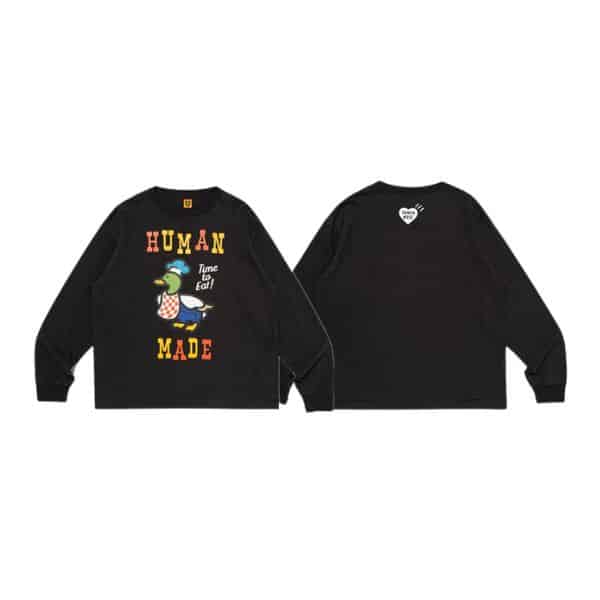 Human Made LS Tee – Duck Chef “Time to Eat Human Made LS Tee – Duck Chef “Time to Eat
