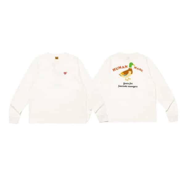 Human Made Long Sleeve Tee – Fantastic Teenagers Duck Human Made Long Sleeve Tee – Fantastic Teenagers Duck