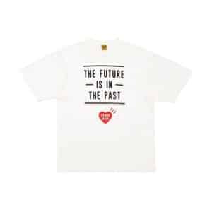 Human Made White Tee - The Future Is In The Past Shirt
