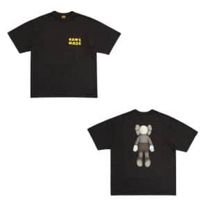 Human Made x KAWS Back Print T-Shirt – Black