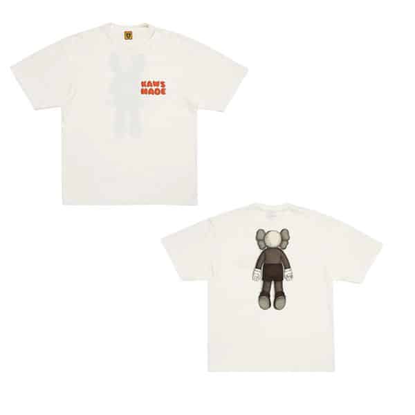KAWS Figure White Tee – Front & Back Graphic KAWS Figure White Tee – Front & Back Graphic